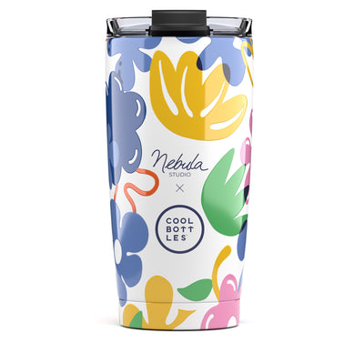 Floral Madness stainless steel tumbler