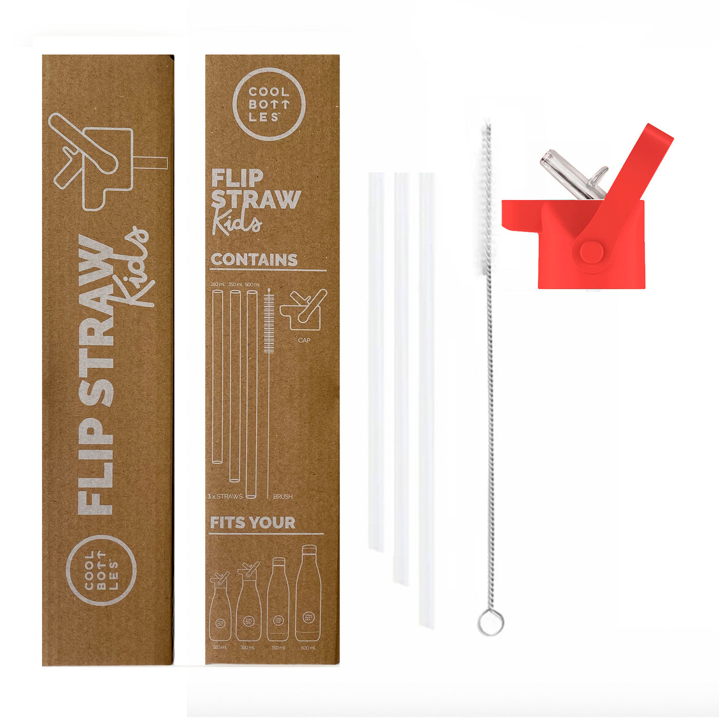 Kids Cap – Flip Straw